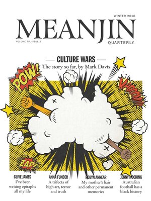 cover image of Meanjin, Volume 75, Number 2